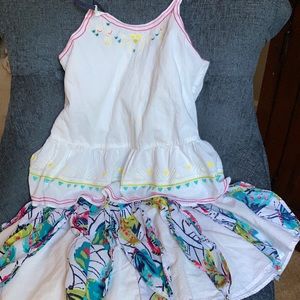 Catimini Shirt and Skirt Outfit, Girls 12 / 152, Set for Summer